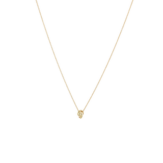 Tiny Love Knot Pendant Necklace