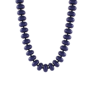 Colored Flat Ball Necklace