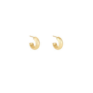 15mm Bold Stainless Steel Hoops