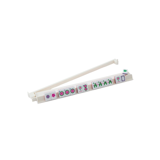 White Acrylic Rack & Pusher Set