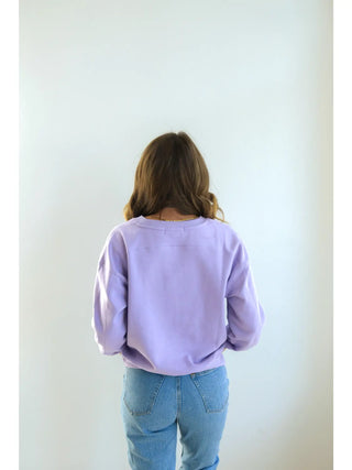 Tigers On Top Embossed Sweatshirt