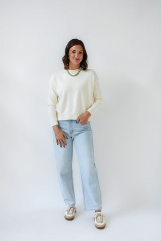 Cream and Proper Sweater