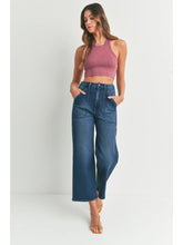 Load image into Gallery viewer, Just Black The Patch Pocket Wide Leg Jeans
