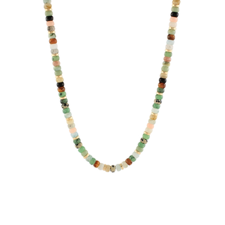 Mixed Bead Short Necklace