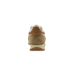 Back 70 Jogger M in White Camel Green Sneakers
