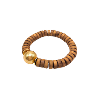 Gold Ball Accent Bracelet
