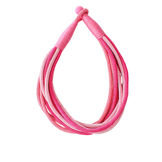 Multi Color Strand Rope Necklace