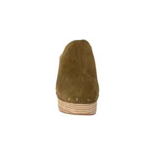 GIGI Suede Platform Clog