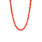 Marble Rondelle and Seed Bead Necklace