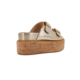 Lucinda Metallic Platform Sandals