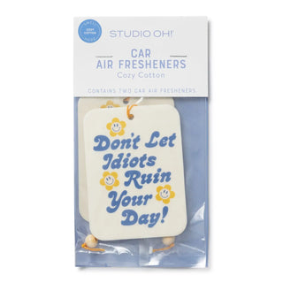 Don't Let It Ruin Your Day Car Air Freshener Set