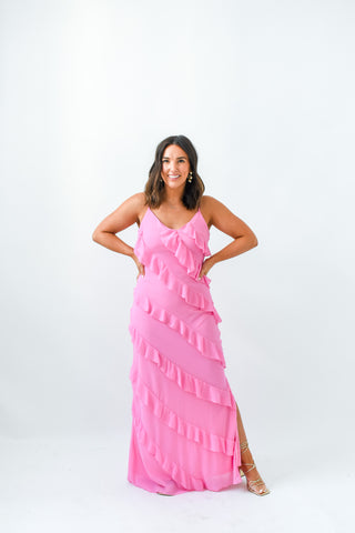 Ruffle Up Some Fun Maxi Dress