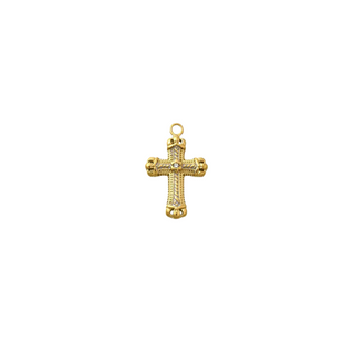 Regal Faith Cross Charm