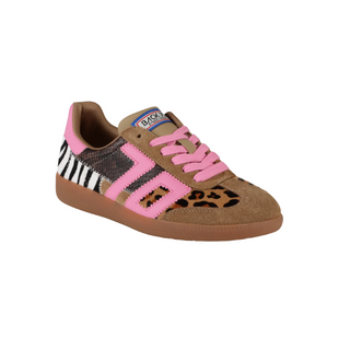 Back 70 Squid Leopard Zebra Fuxia Sneaker