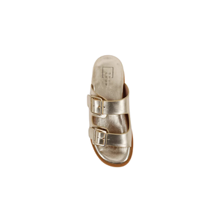 Lucinda Metallic Platform Sandals
