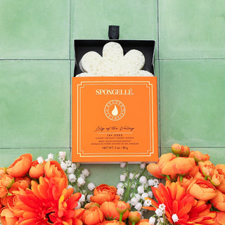 Spongelle Boxed Flower Sponge - Lily Of The Valley