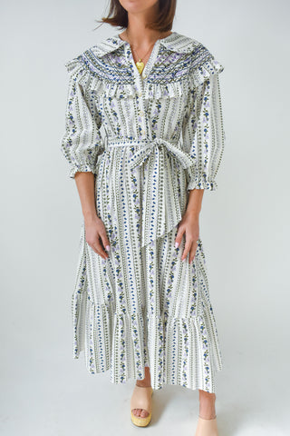 Karlie French Floral Maxi Dress