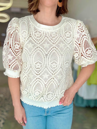 Sweet Lace Of Mine Top