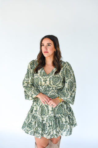 That's Fall Folks Tie Waist Dress