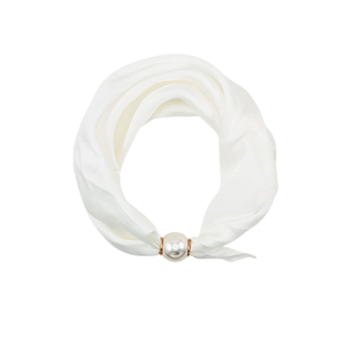 Accented Pearl Scarf