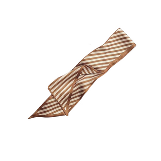 Taupe Stripe Scarf