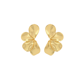 Half Flower Earrings