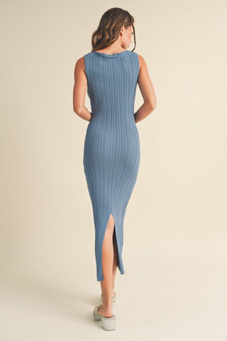 Dress The Part Ribbed Long Dress
