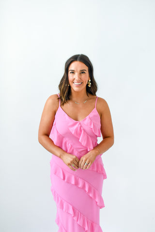 Ruffle Up Some Fun Maxi Dress