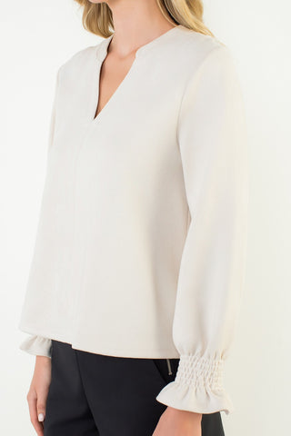 Sweet As Suede V-Neck Top