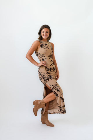 Taupe of The Town Maxi Dress