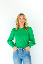 Load image into Gallery viewer, Pleats Please Puff Sleeve Sweater
