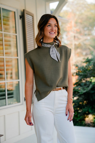 Soft Spot Sleeveless Sweater