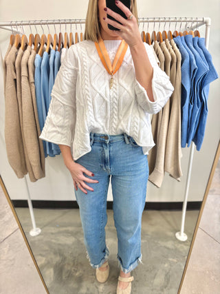 Textured Treasure Sweater