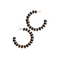 Heishi Bead Hoops
