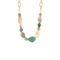 Multi Shaped Stone Bead Necklace