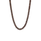 Marble Rondelle and Seed Bead Necklace