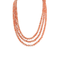 Marble Agate Ball Multi Way Long Necklace