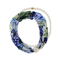 Floral Layered Pearl Scarf Necklace