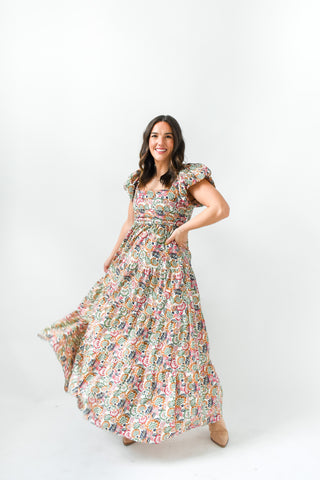 Floral Fixation Maxi Dress