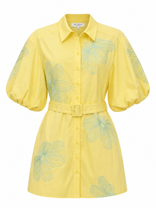 Bursting With Blooms Mini Dress
