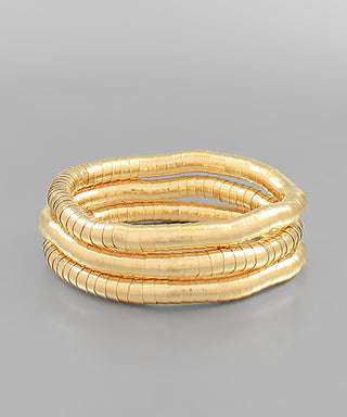 5mm Omega Chain Bracelet Set