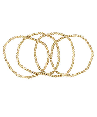 4 Row CCB Beaded Bracelet