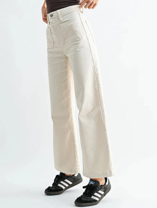 Just Black Mini Patch Wide Leg Jeans