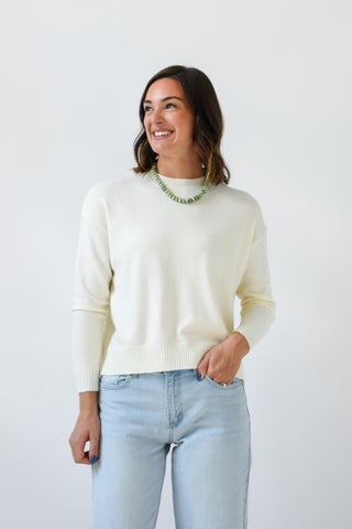 Cream and Proper Sweater