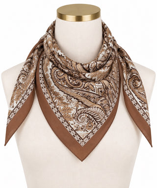 Paisley Print Bandana Scarf
