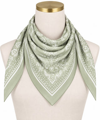 Paisley Print Bandana Scarf