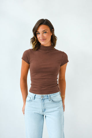 Layer Days Mock Neck Top