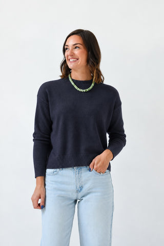 Navy Or Never Sweater
