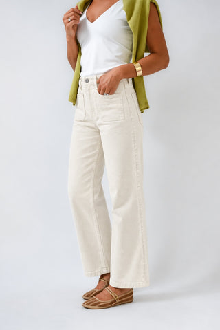 Just Black Mini Patch Wide Leg Jeans