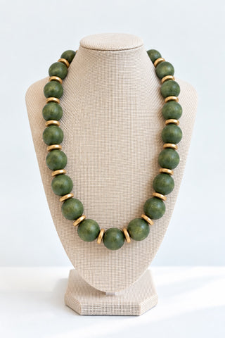 The Jade Beaded Necklace